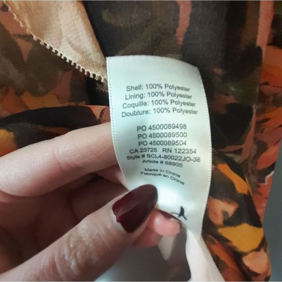 Aritzia Wilfred Bernadette Floral Mini Dress - Picture 10 of 13